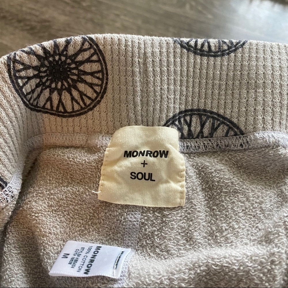 Soulcycle x Monrow Sweatpants/ Joggers - Picture 4 of 5